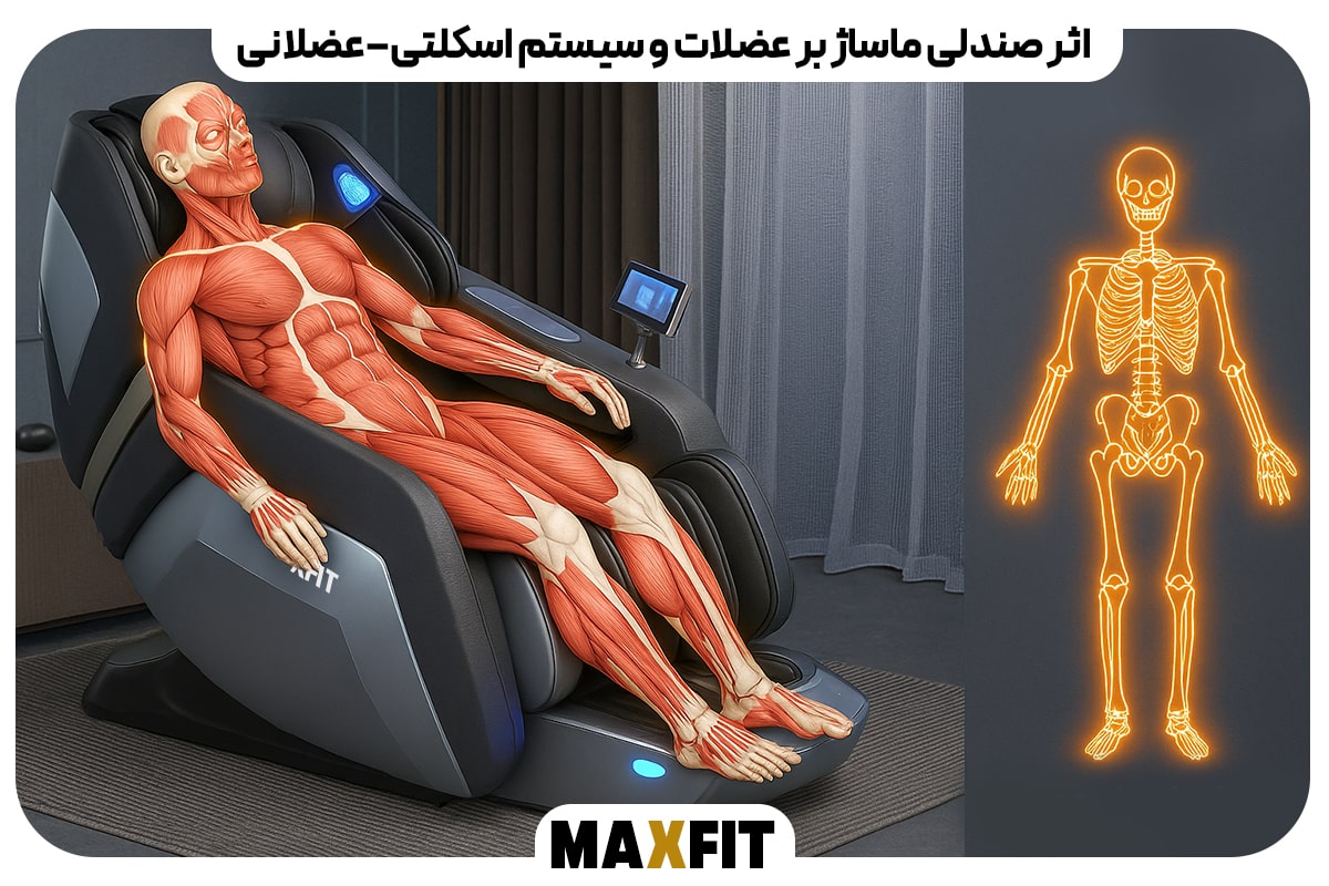 اثر صندلی ماساژ بر عضلات و سیستم اسکلتی–عضلانی