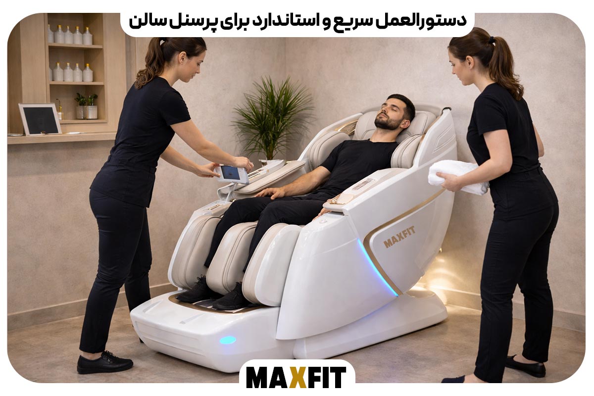 دستورالعمل سریع و استاندارد برای پرسنل سالن