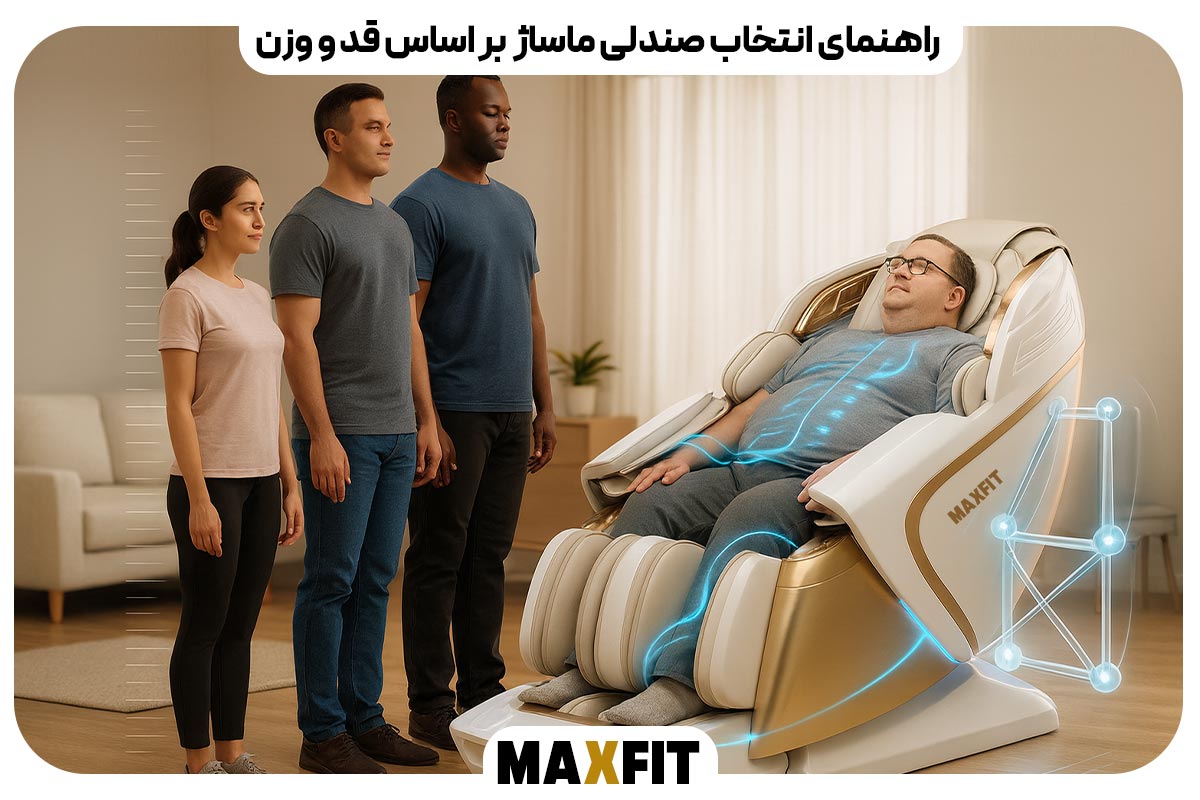 راهنمای انتخاب بر اساس قد و وزن
