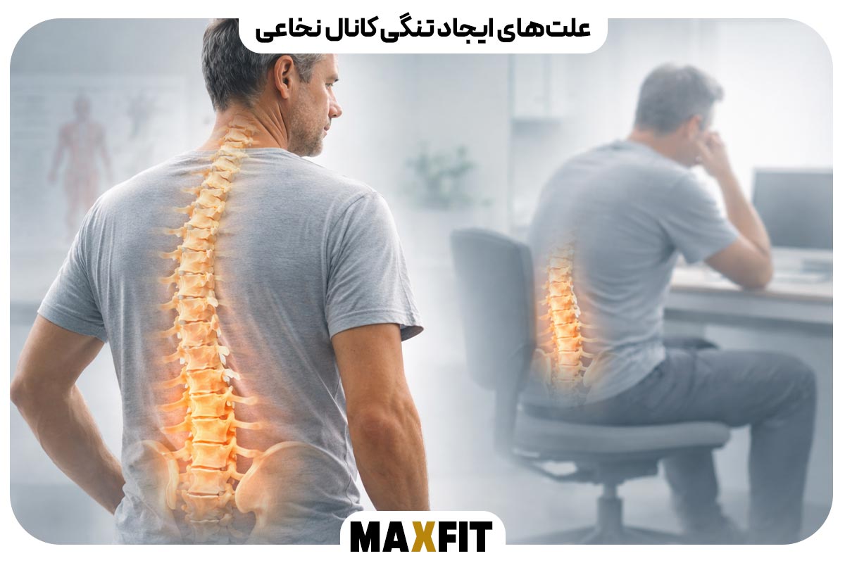  علت‌های ایجاد تنگی کانال نخاعی