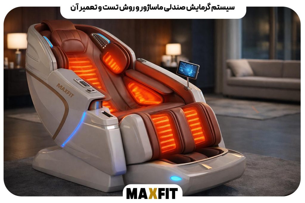 Massage chair heating system