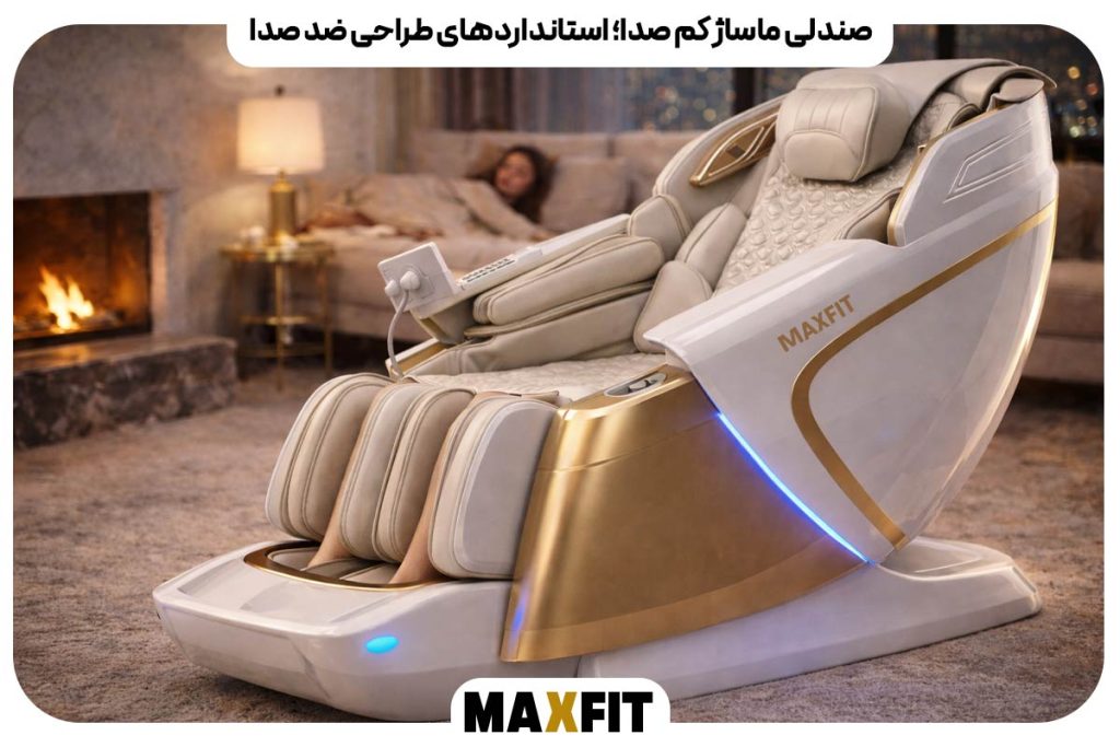 Quiet massage chair
