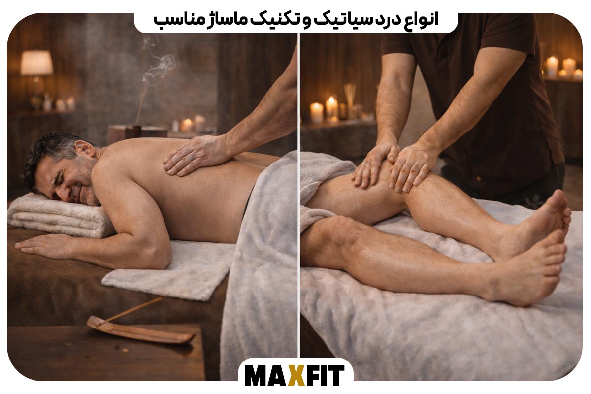 Types of sciatica pain and proper massage techniques