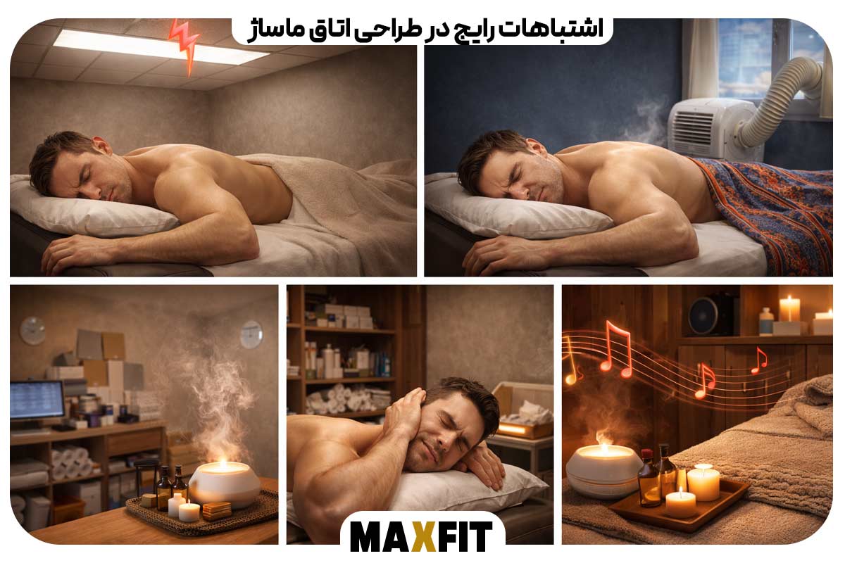 Common mistakes in massage room design 