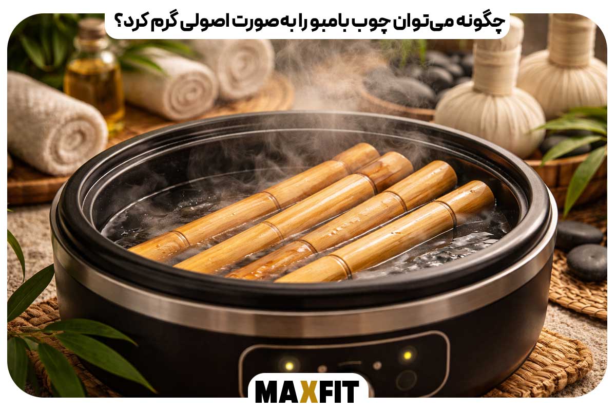 How can you properly heat bamboo wood?