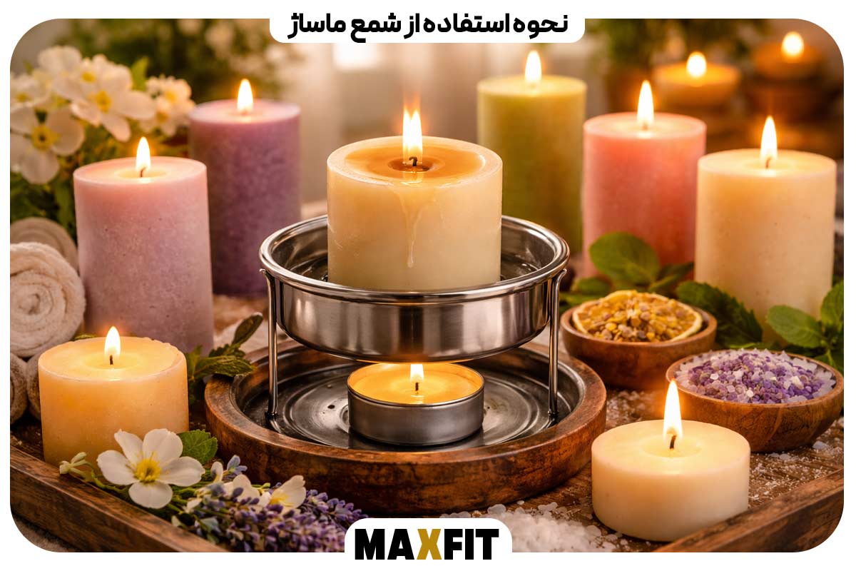 How to use a massage candle