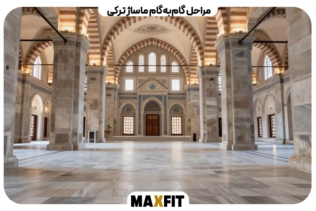 Step-by-step steps of Turkish massage