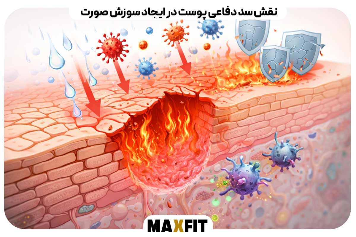 The role of the skin's defense barrier in causing facial irritation