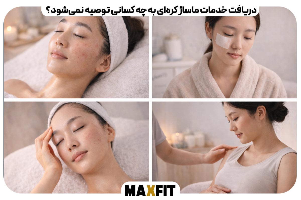 Who is not recommended to receive Korean massage services? 