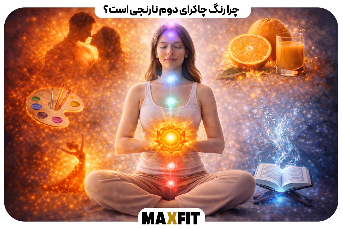 Why is the color of the second chakra orange