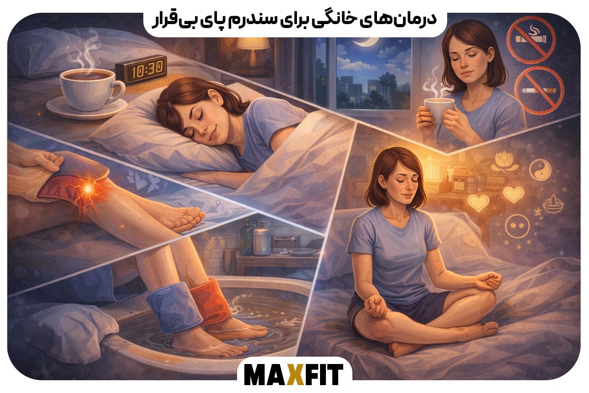 درمان‌های خانگی برای سندرم پای بی‌قرار