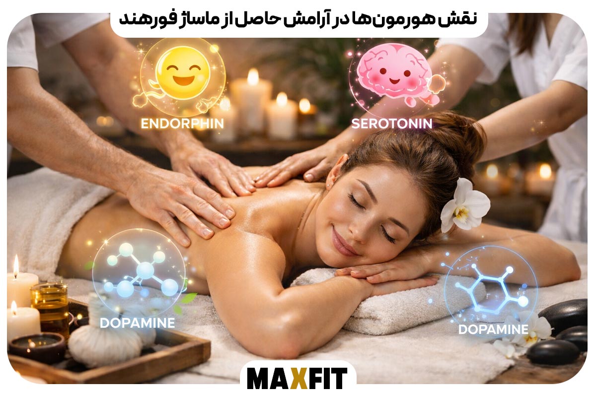 نقش هورمون‌ها در آرامش حاصل از ماساژ فورهند