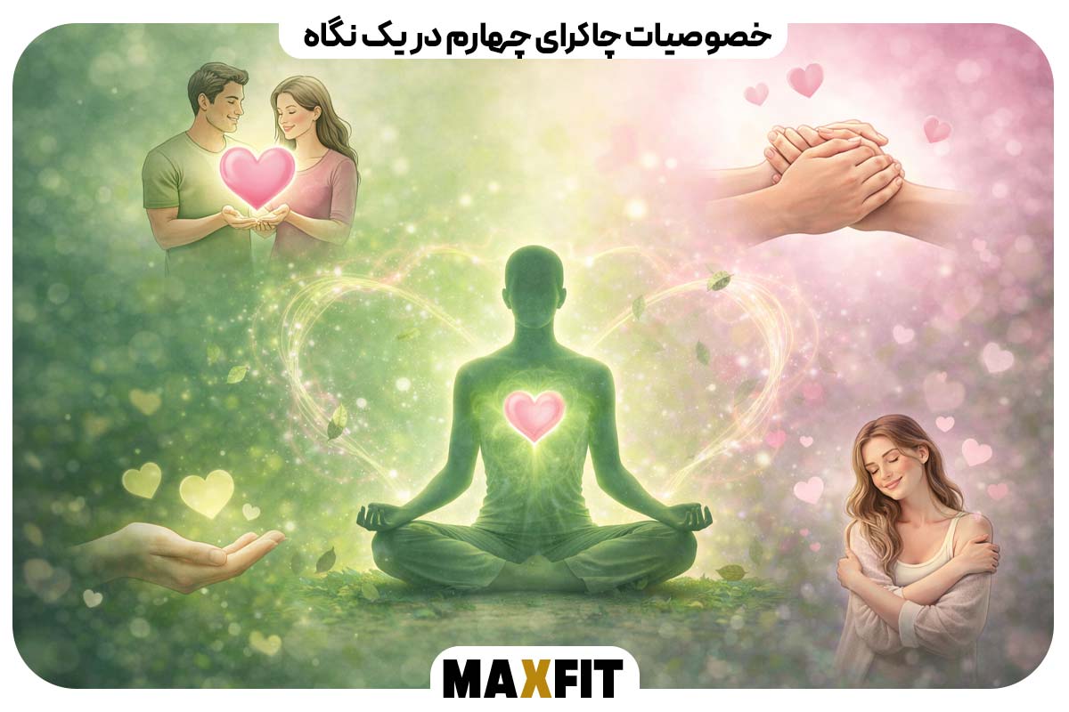 Characteristics of the fourth chakra at a glance 
