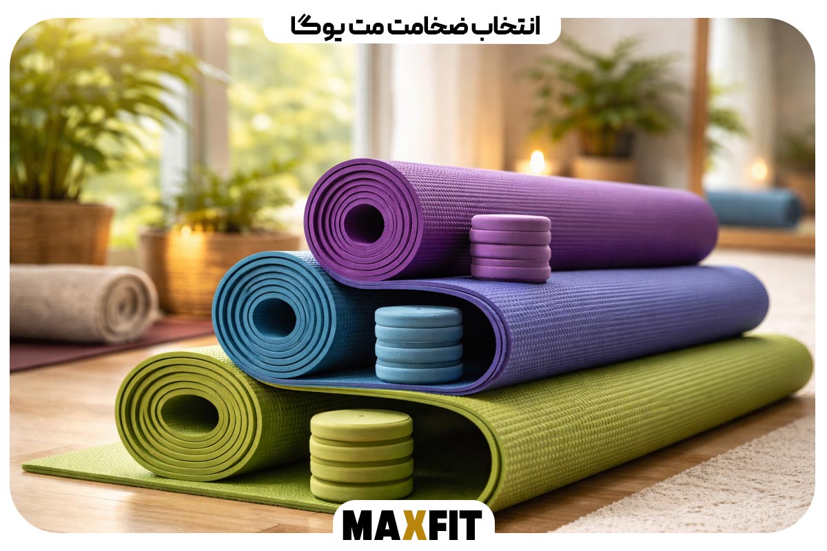 Choosing the thickness of a yoga mat