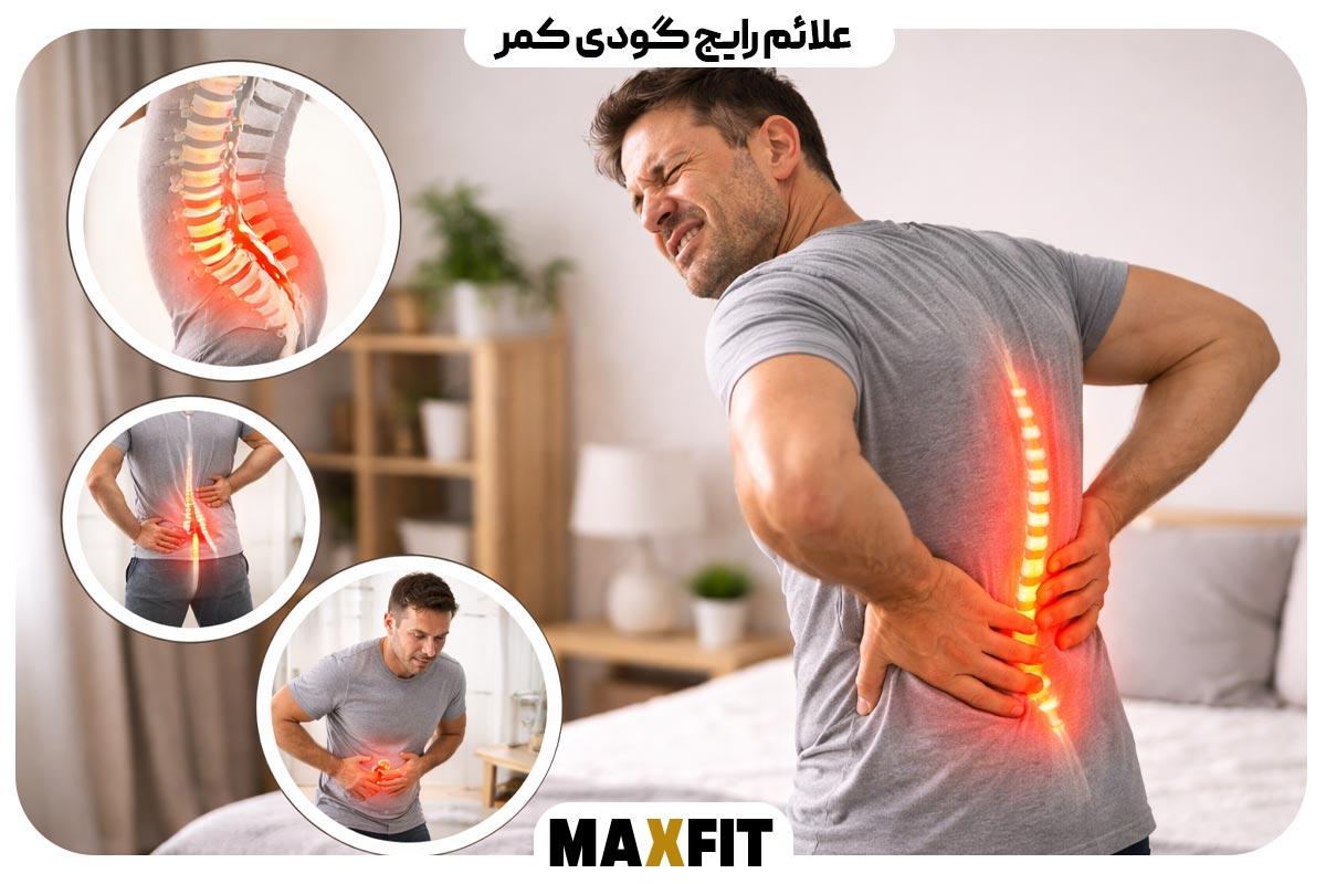 Common symptoms of low back pain