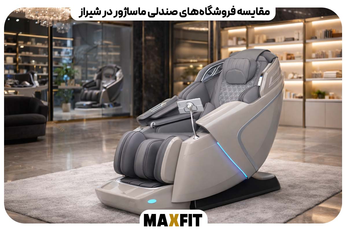 Comparison of massage chair stores in Shiraz