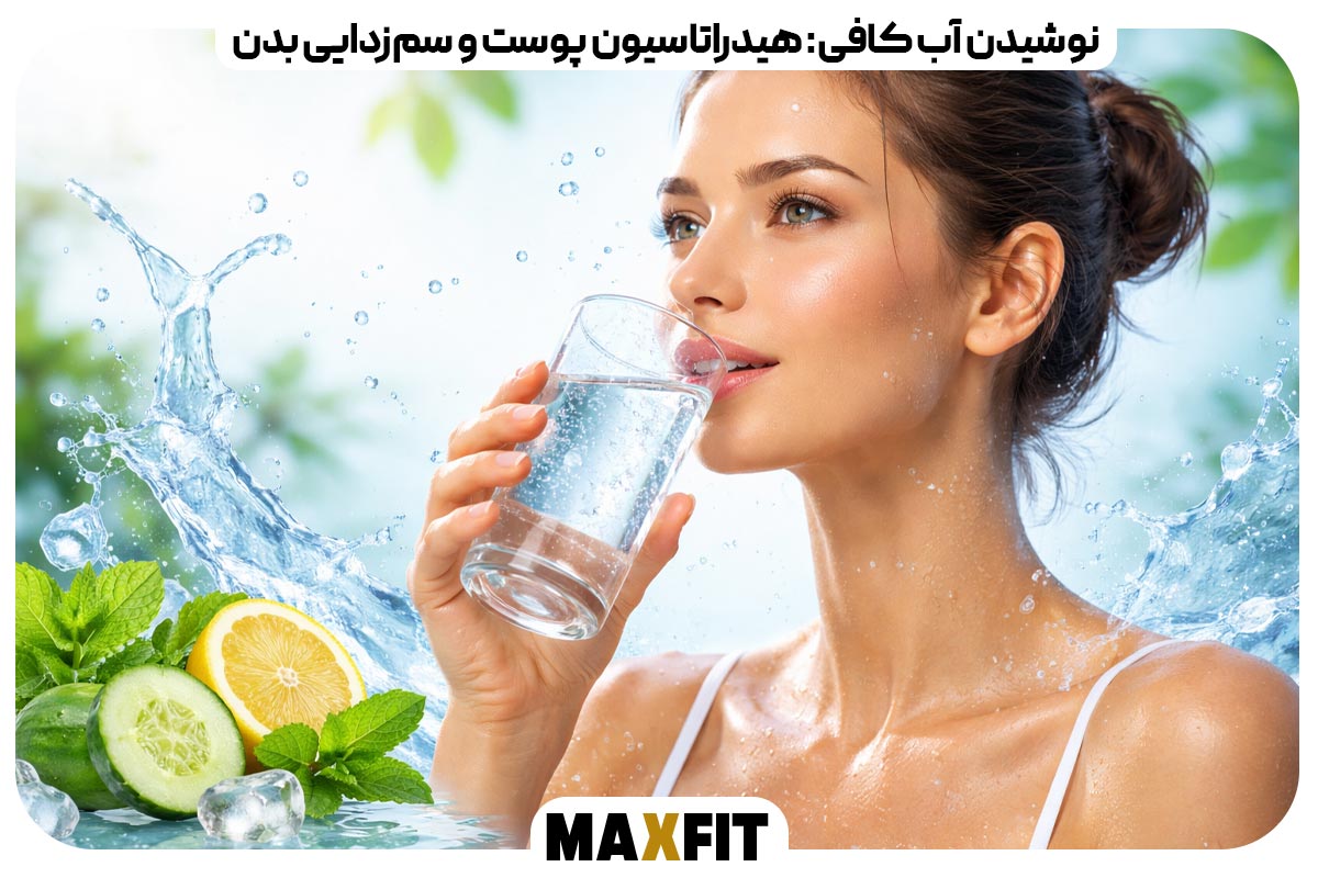 Drink enough water Hydrate the skin and detoxify the body