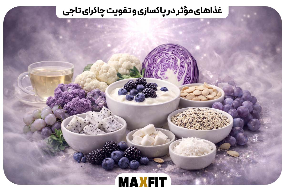 Foods that are effective in cleansing and strengthening the crown chakra