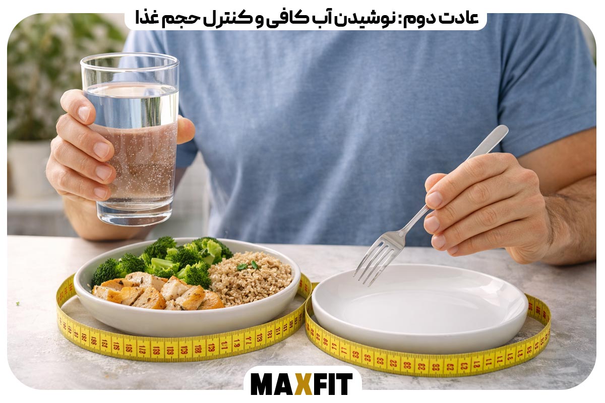 Habit 2 Drink enough water and control food intake
