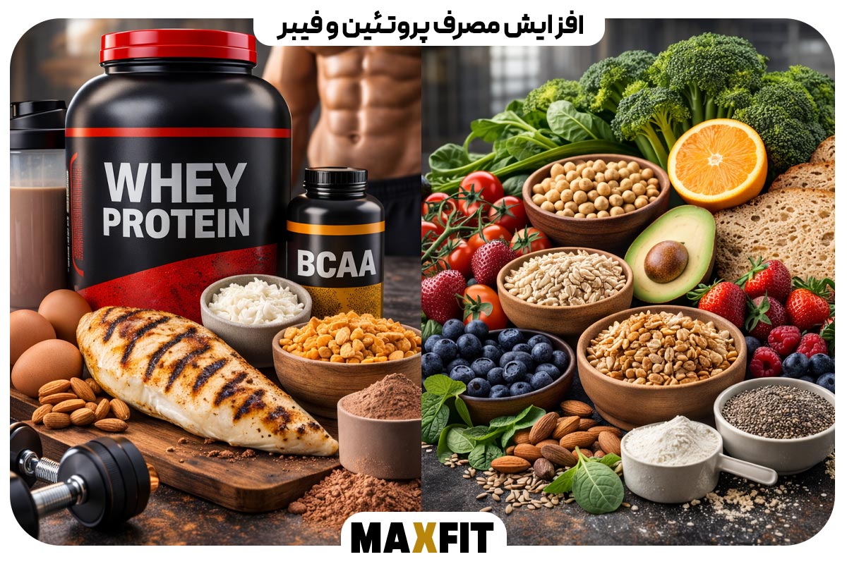 Increase protein and fiber intake