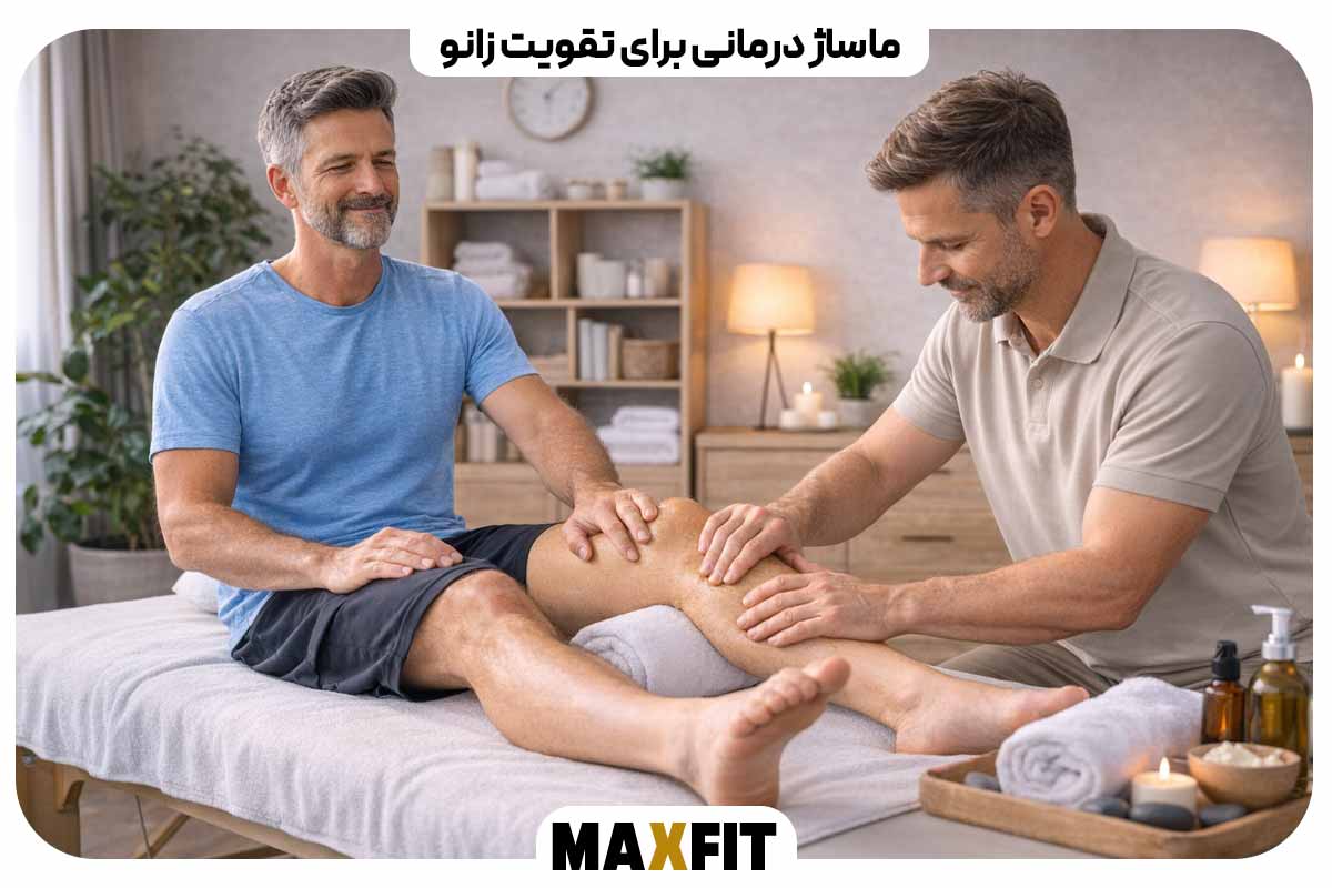 Massage therapy to strengthen knees