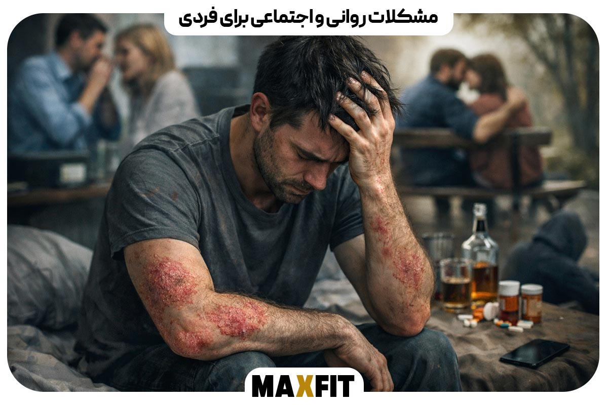 Psychological and social problems for an individual