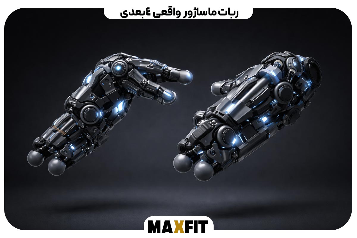 Real 4D massager robot