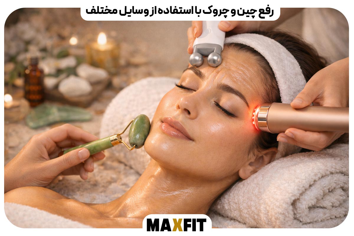 Removing wrinkles using various tools