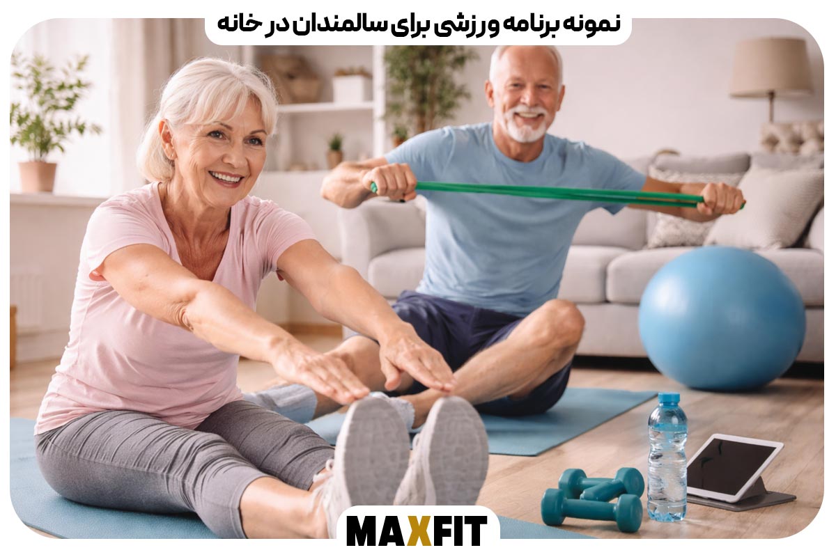 Sample exercise program for seniors at home