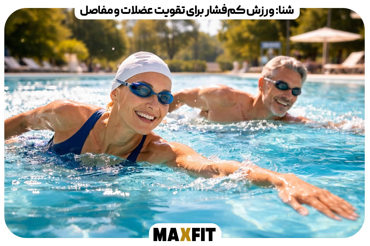 Swimming Low impact exercise to strengthen muscles and joints
