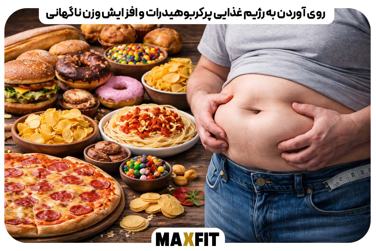 Switching to a high carbohydrate diet-and sudden weight gain