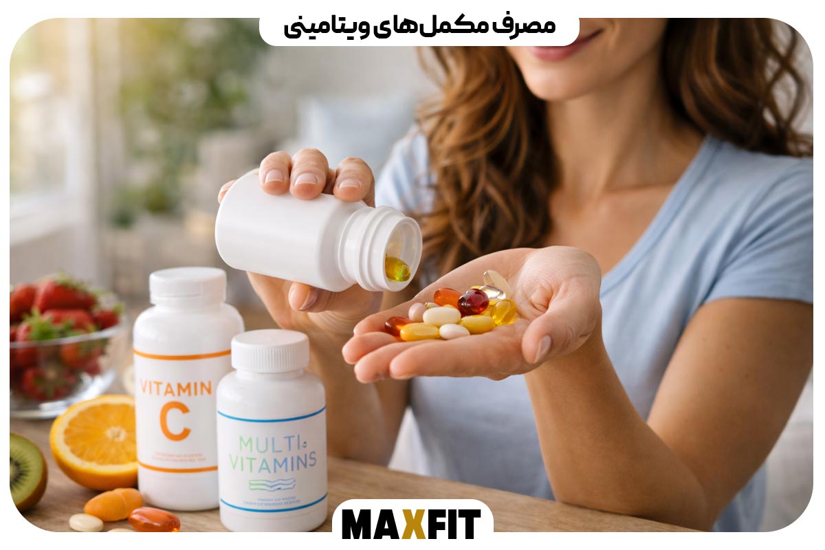 Taking vitamin supplements