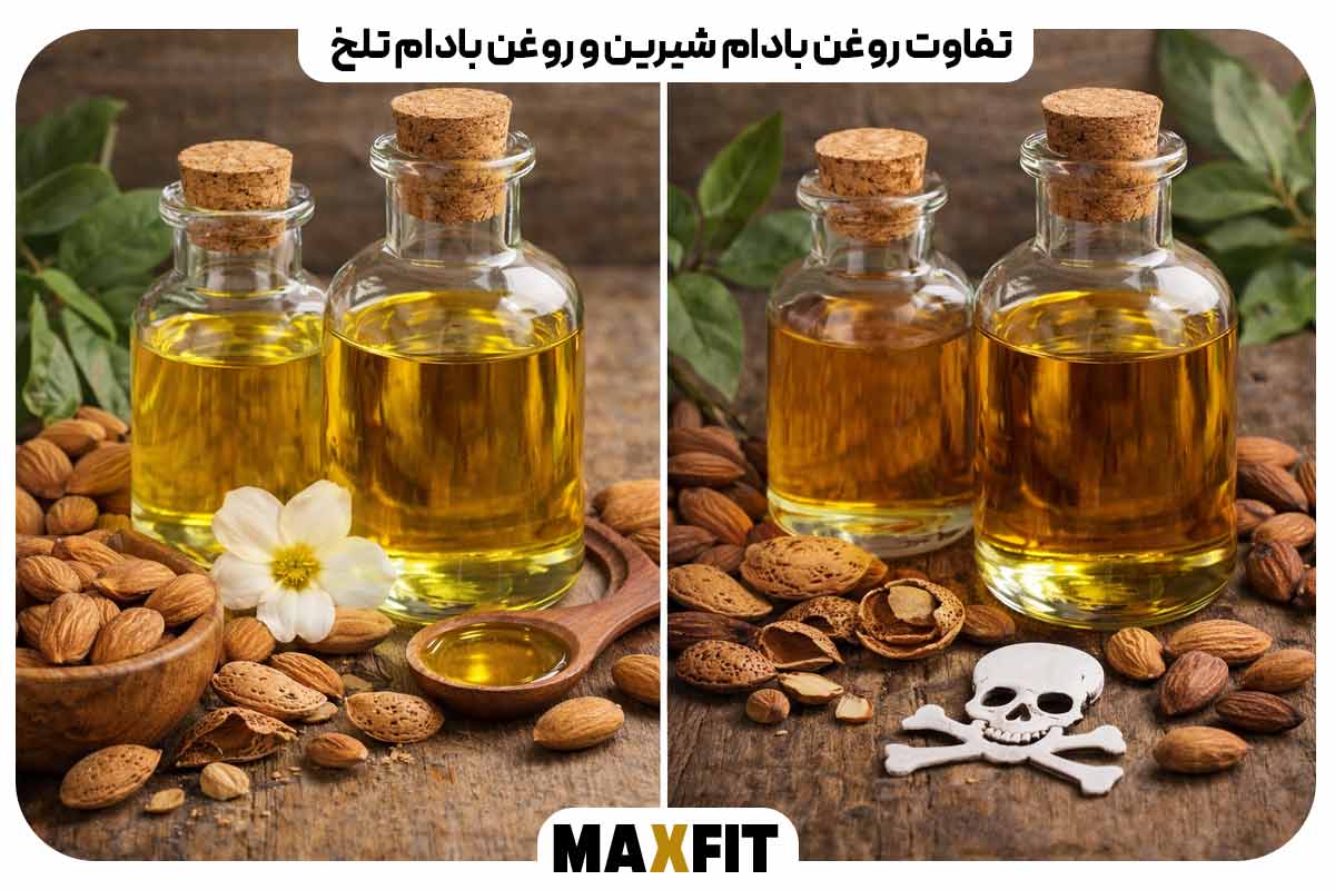 The difference between sweet almond oil and bitter almond oil