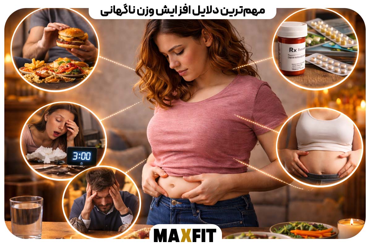 The most important reasons for sudden weight gain