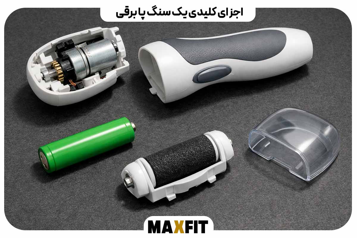 اجزای کلیدی یک سنگ پا برقی