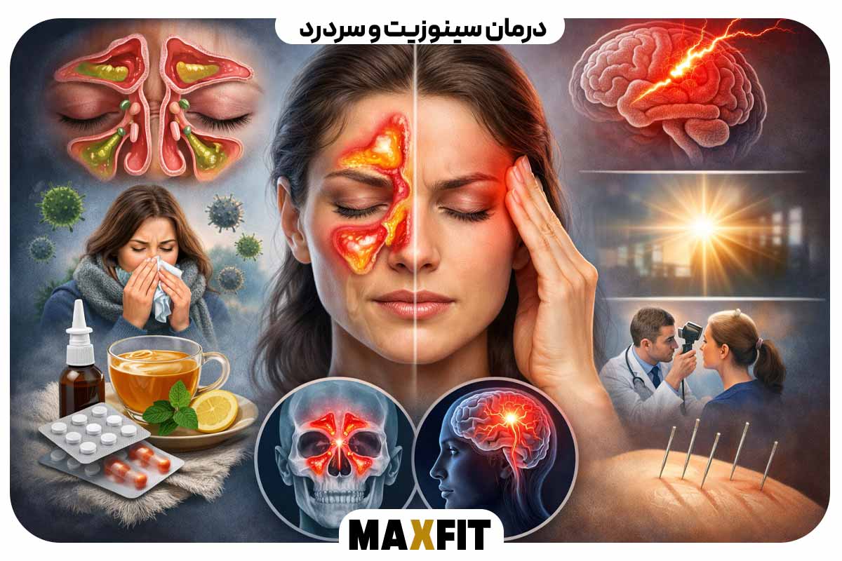 درمان سینوزیت و سردرد