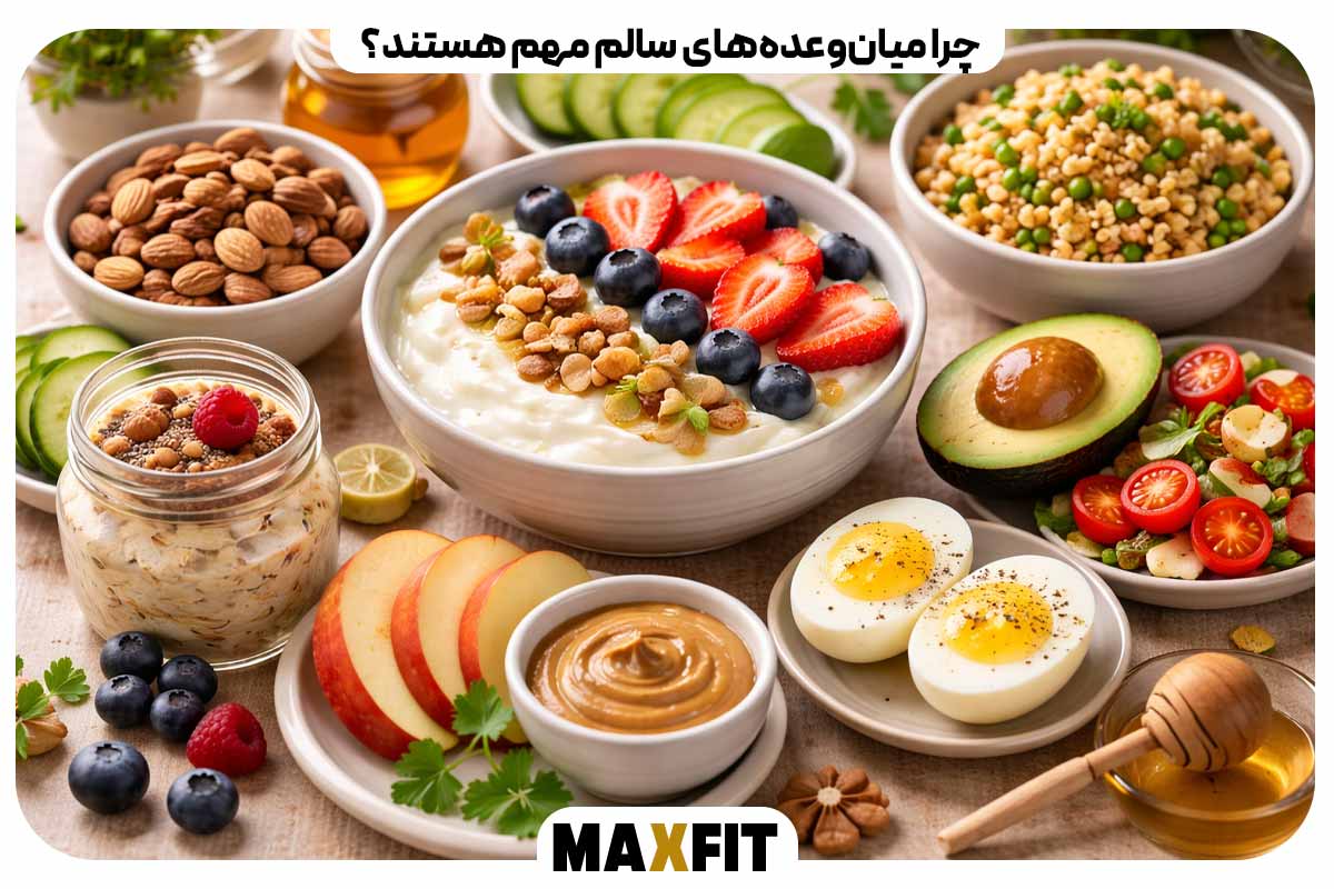 چرا میان‌وعده‌های سالم مهم هستند؟