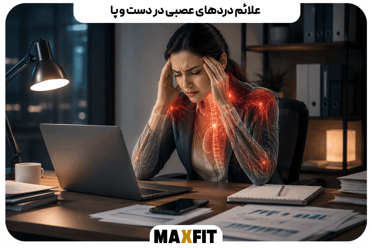 علائم دردهای عصبی در دست و پا