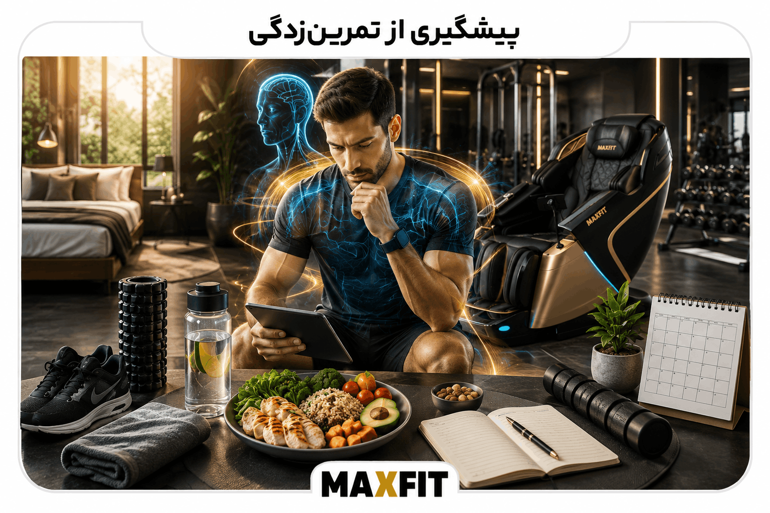 مقایسه تمرین‌زدگی سمپاتیکی و پاراسمپاتیکی با نمایش خستگی عصبی، بی‌قراری، بی‌حالی و کاهش عملکرد ورزشکار
