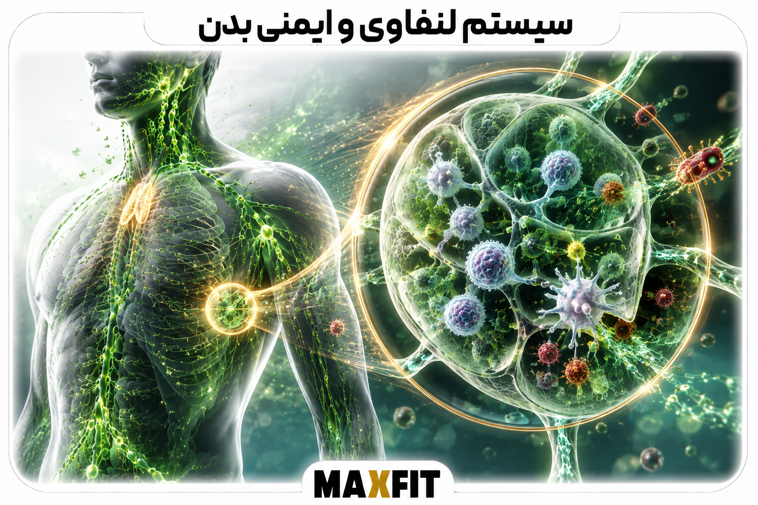 نقش سیستم لنفاوی در ایمنی بدن و فعالیت سلول های ایمنی